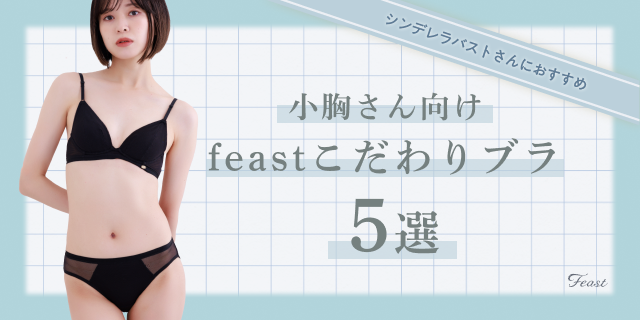 feast着映えブラパッド2種付き*2 feast着映えブラパッド2種付き*2